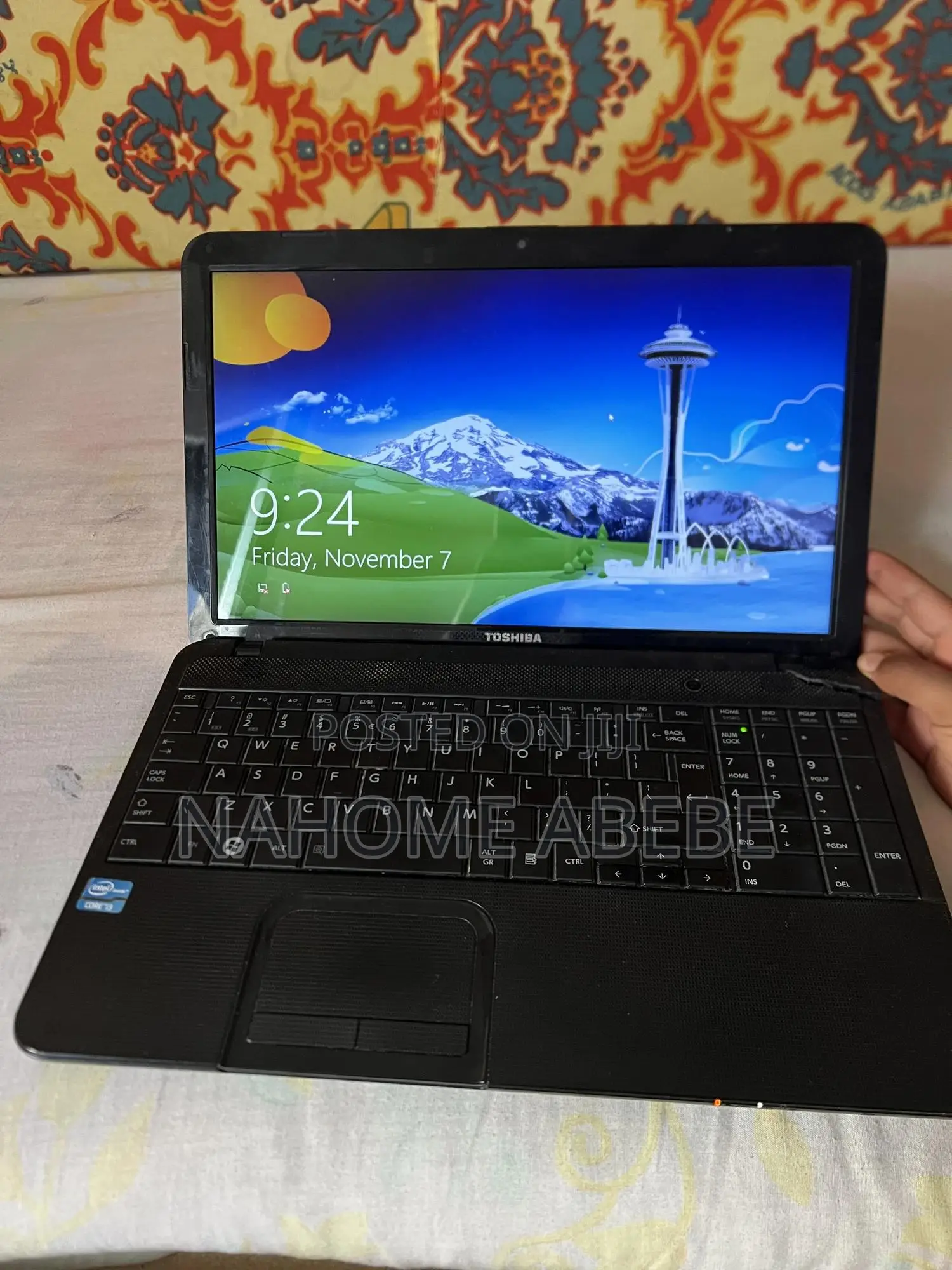 Laptop Toshiba Satellite C850 4GB Intel Core I3 HDD+SSD 512GB