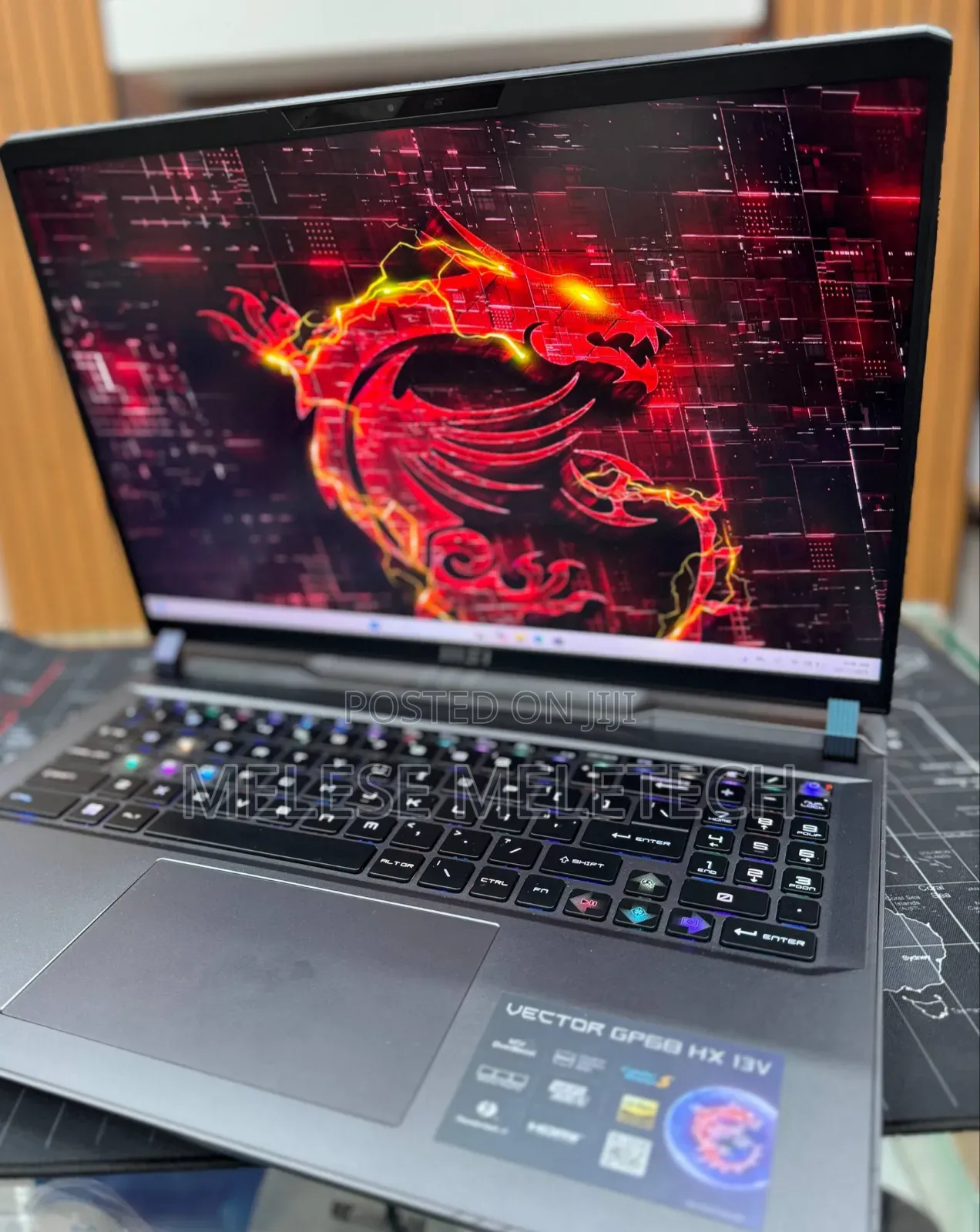 New Laptop MSI Vector GP68 HX 13V 16GB Intel Core I9 SSD 1T