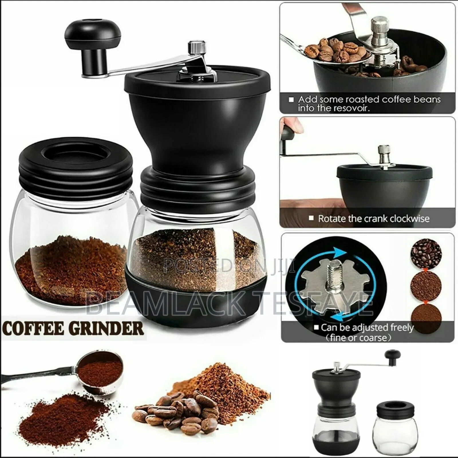 Hand Cranked Coffee Grinder