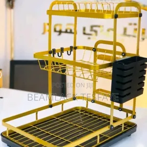 Photo - 42*30*47.5 Cm Kitchen Plate Rack