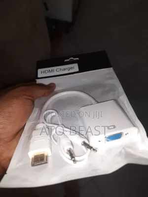 Photo - Hdmi to Vga Adapter With an Audio Jack