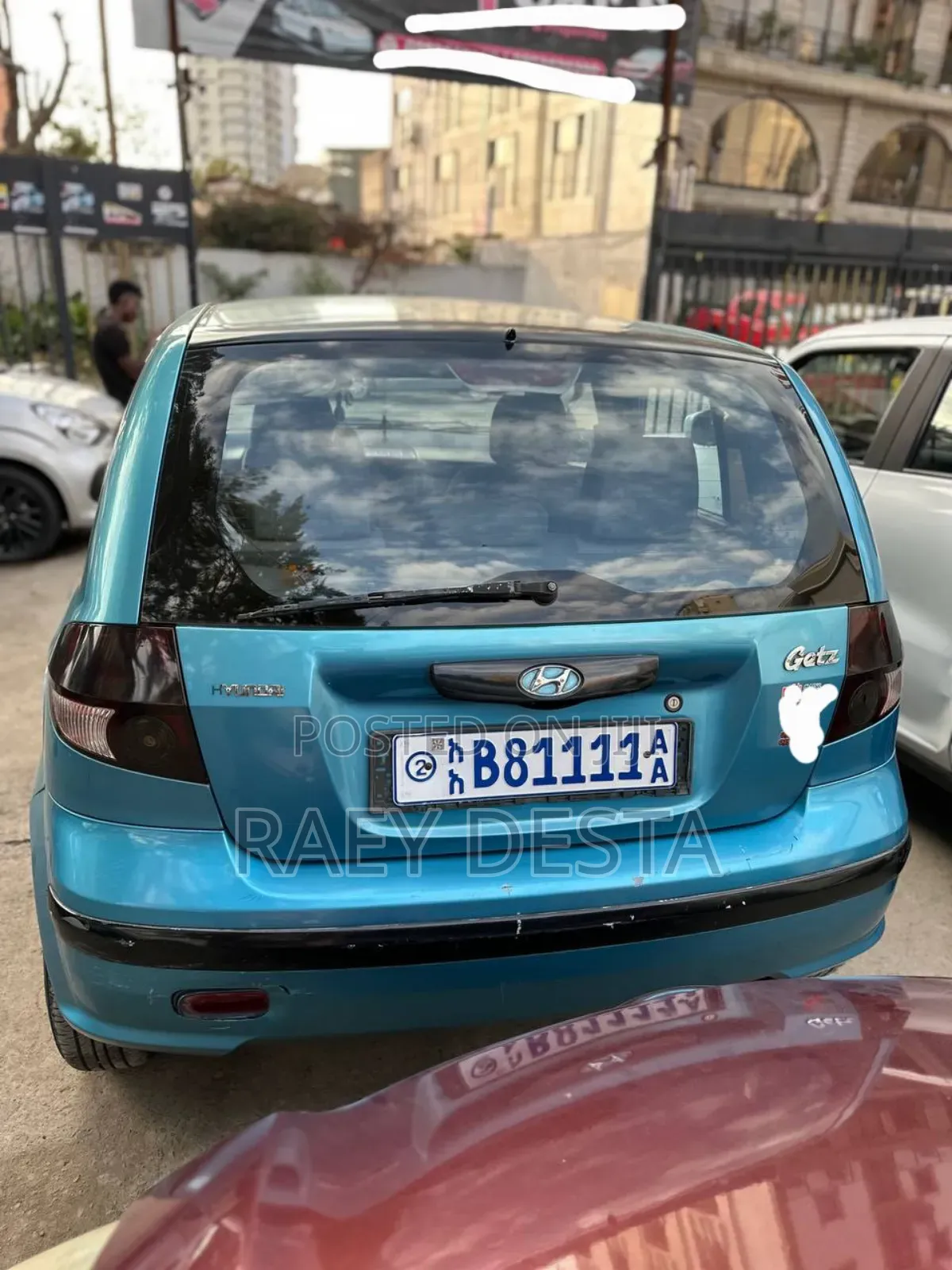 Hyundai Getz 2002 Blue