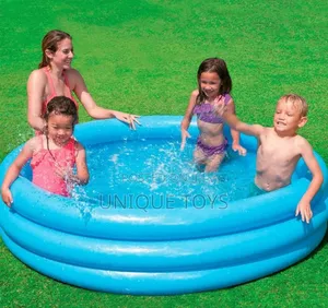 Photo - Intex 3-ring Inflatable Paddling Pool – 168 X 40 Cm (581l)