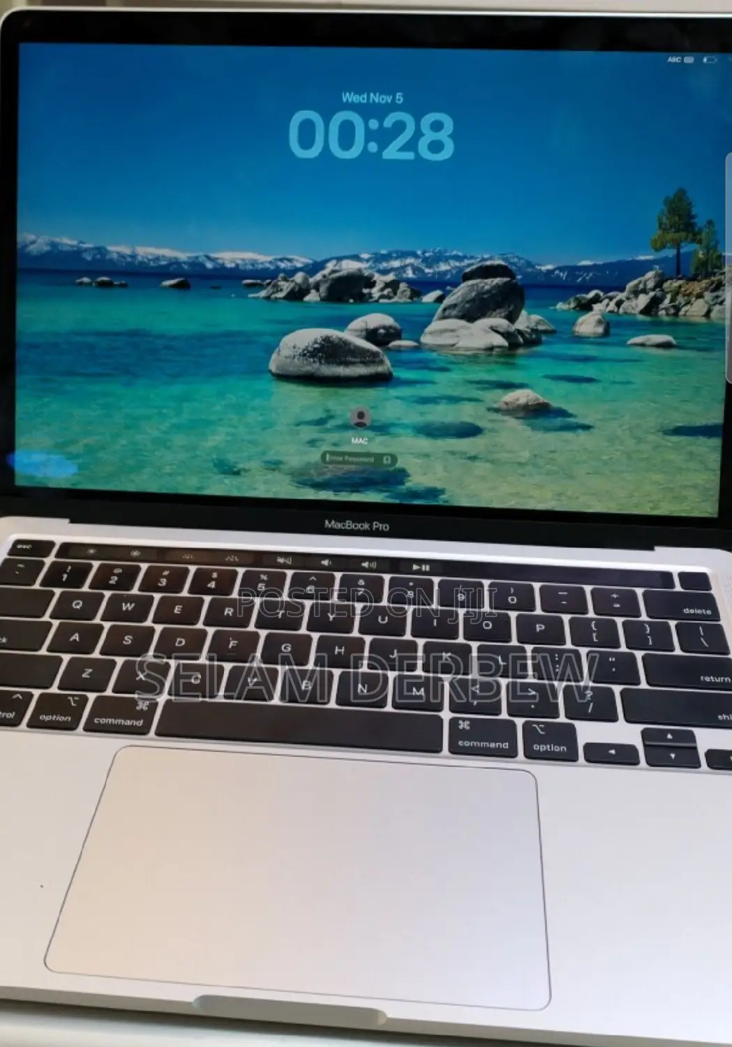 New Laptop Apple MacBook Pro 2020 M1 16GB Apple M1 SSD 512GB