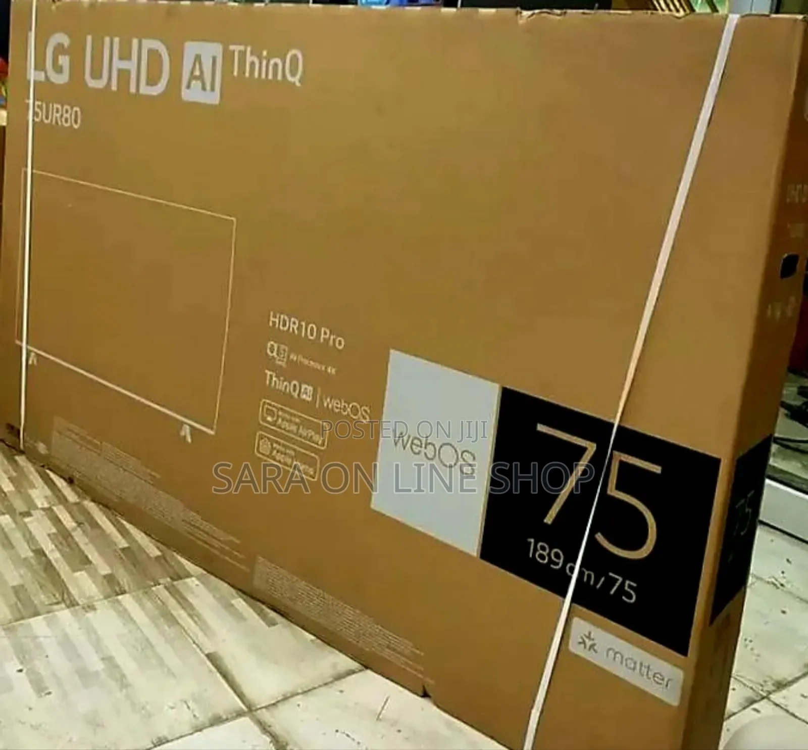 ♤♤Lg 75" Uhd Tv New Model ◇ ◇ 10year Warranty Free Delivery