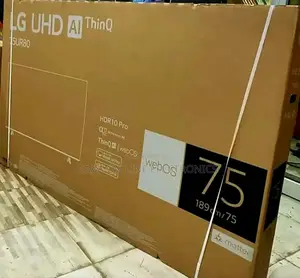 ♤♤Lg 75" Uhd Tv New Model ◇ ◇ 10year Warranty Free Delivery