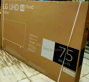 ♤♤Lg 75" Uhd Tv New Model ◇ ◇ 10year Warranty Free Delivery