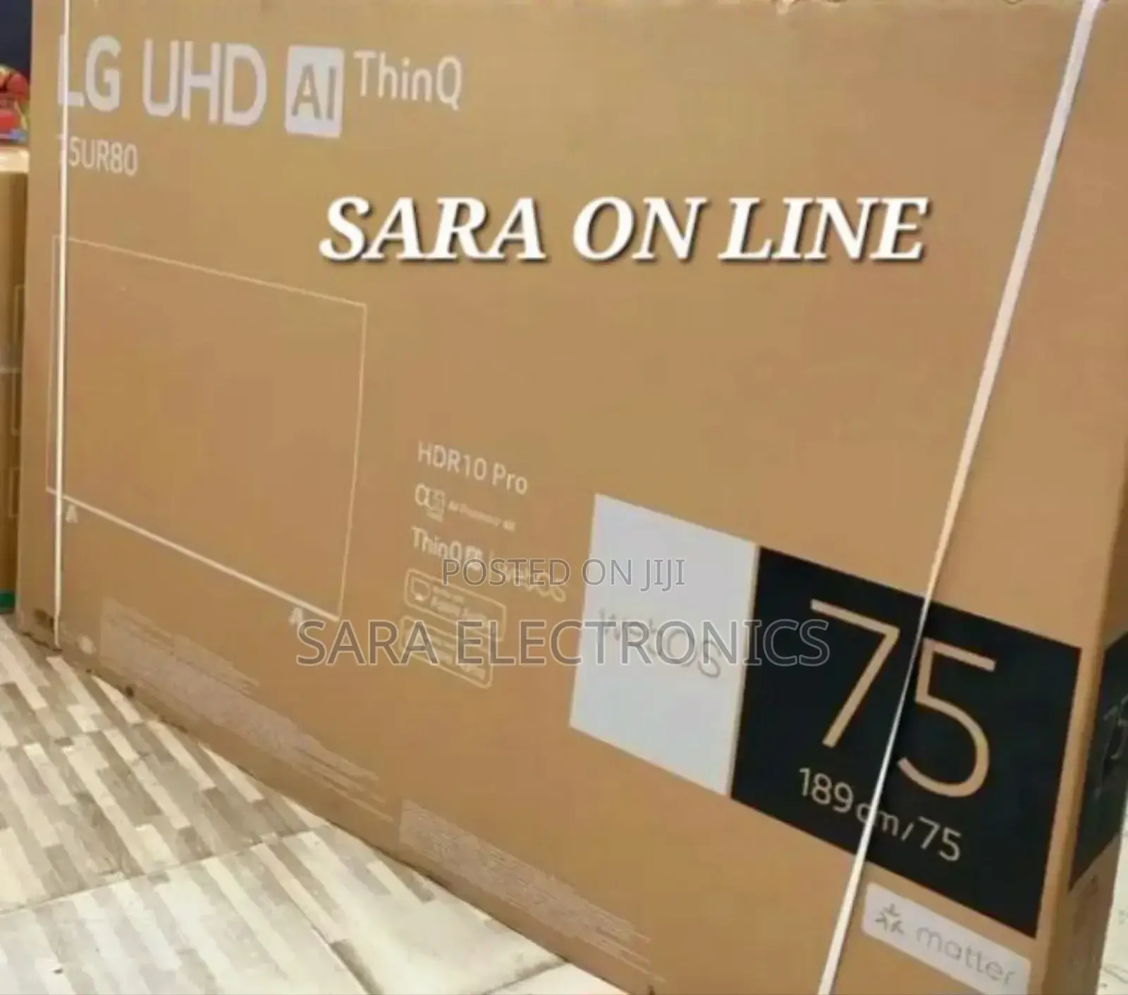 ♤♤Lg 75" Uhd Tv New Model ◇ ◇ 10year Warranty Free Delivery