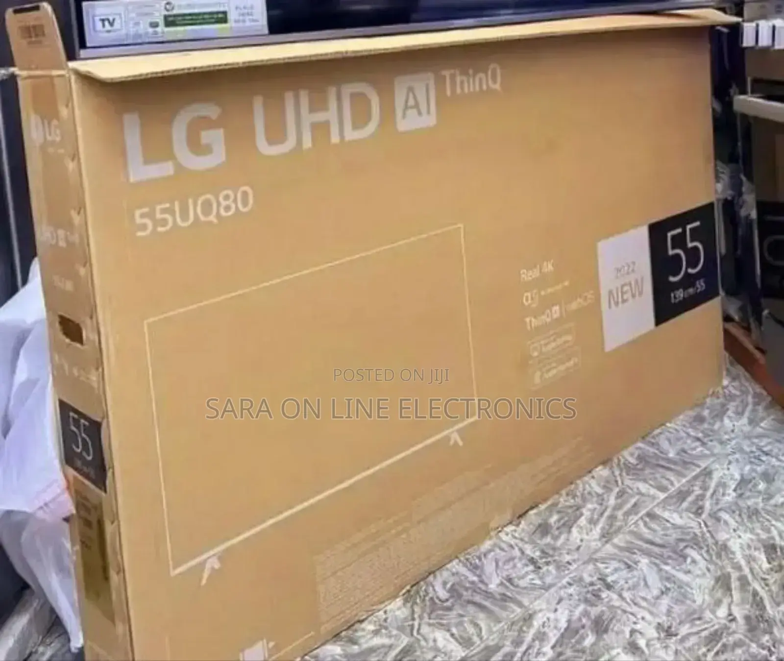 Lg 55" Uhd 55uq80 New Model ◇ 10year Warranty Free Delivery