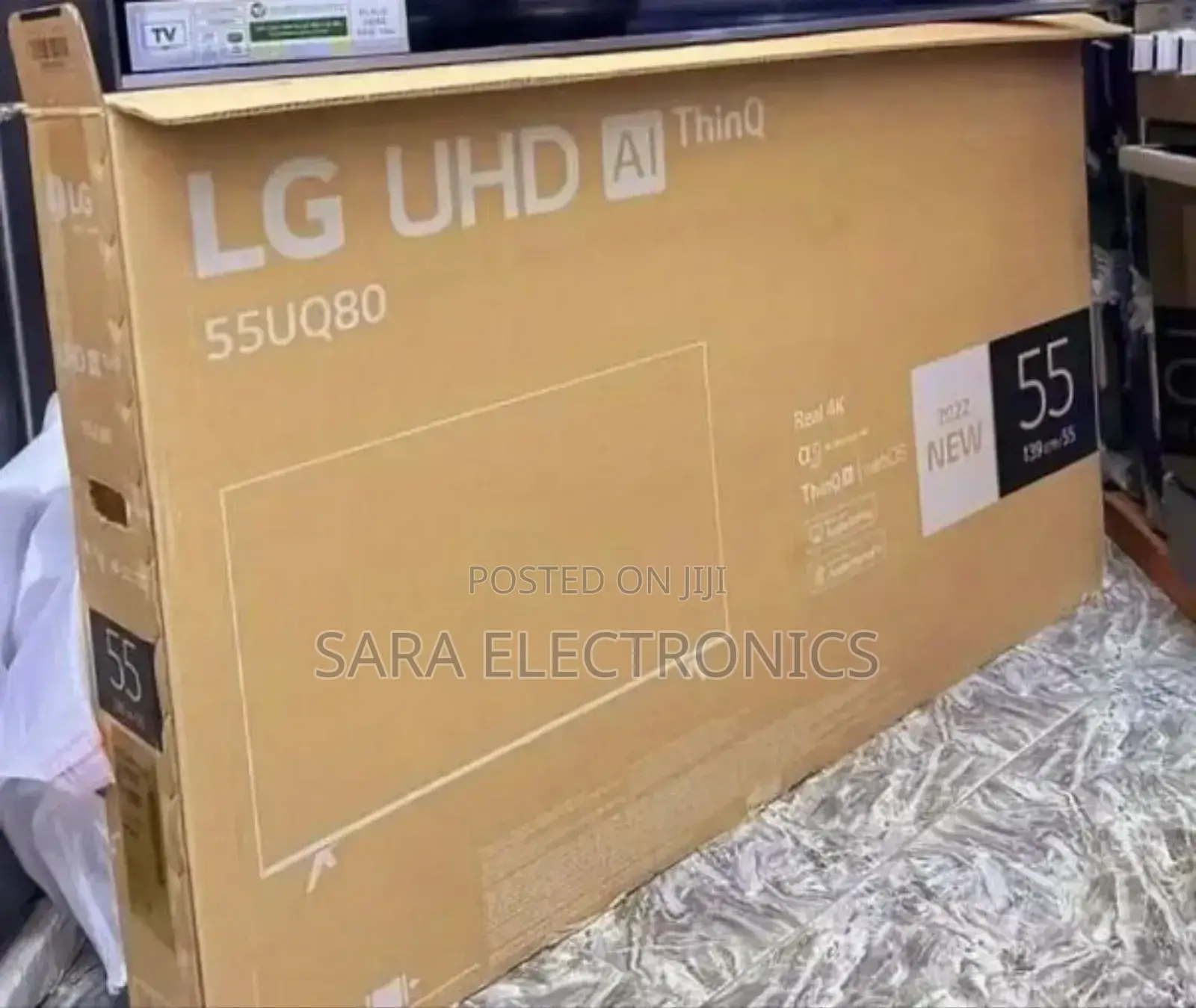 Lg 55" Uhd 55uq80 New Model ◇ 10year Warranty Free Delivery