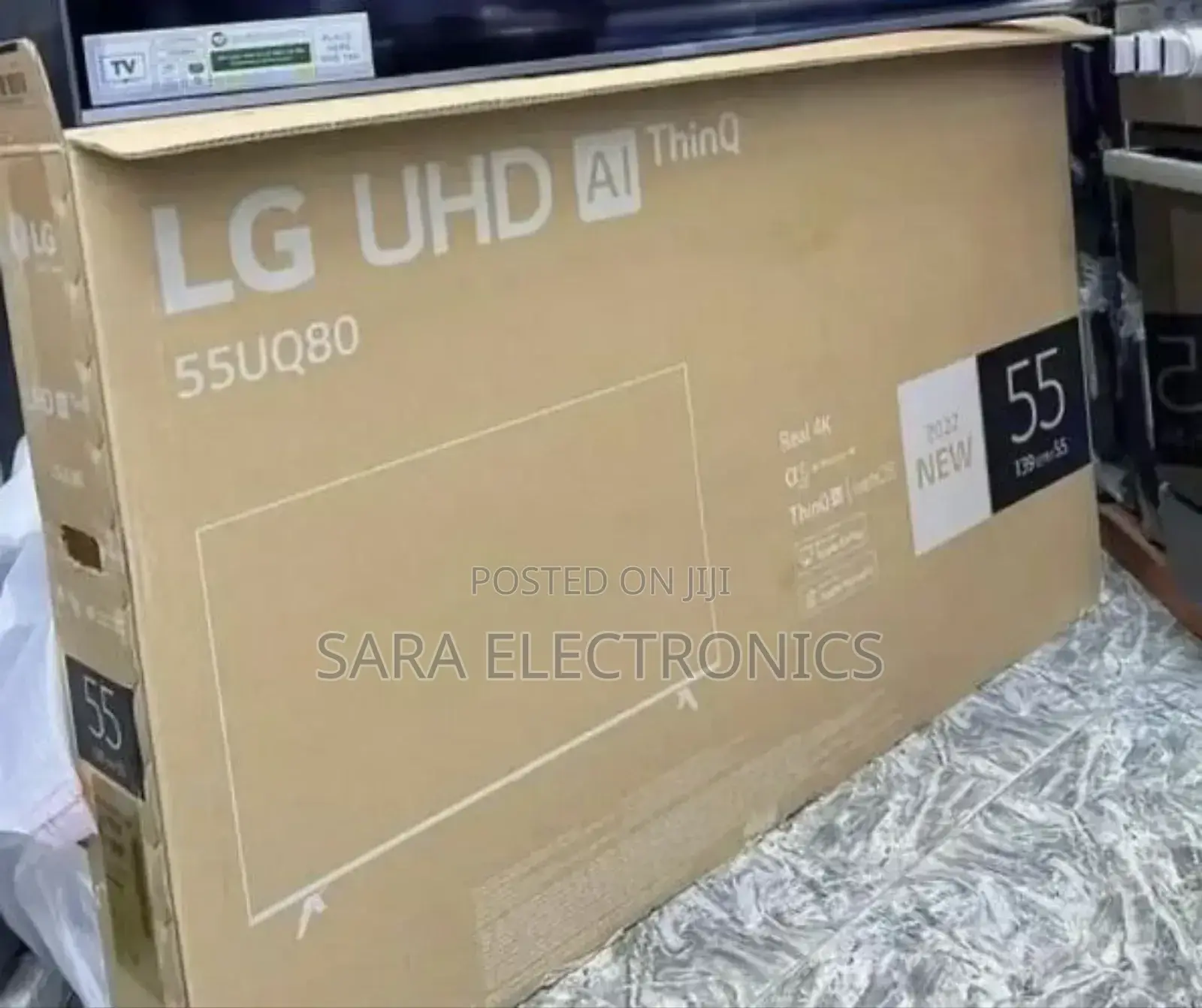 Lg 55" Uhd 55uq80 New Model ◇ 10year Warranty Free Delivery