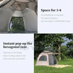 Water Proof Camping / አውቶማቲክ ሚዘረጋ የጉዞ ድንኳን