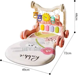 Baby's Pedal Piano Mat የህፃናት ተቀምጠው ሚጫወቱበት መተኛ!