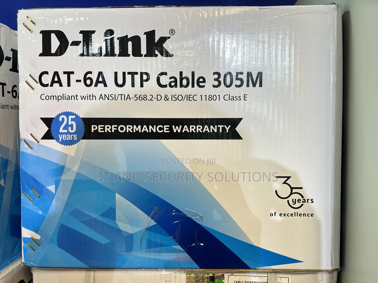 D-Link Network Cable Cat6a Original Full Copper