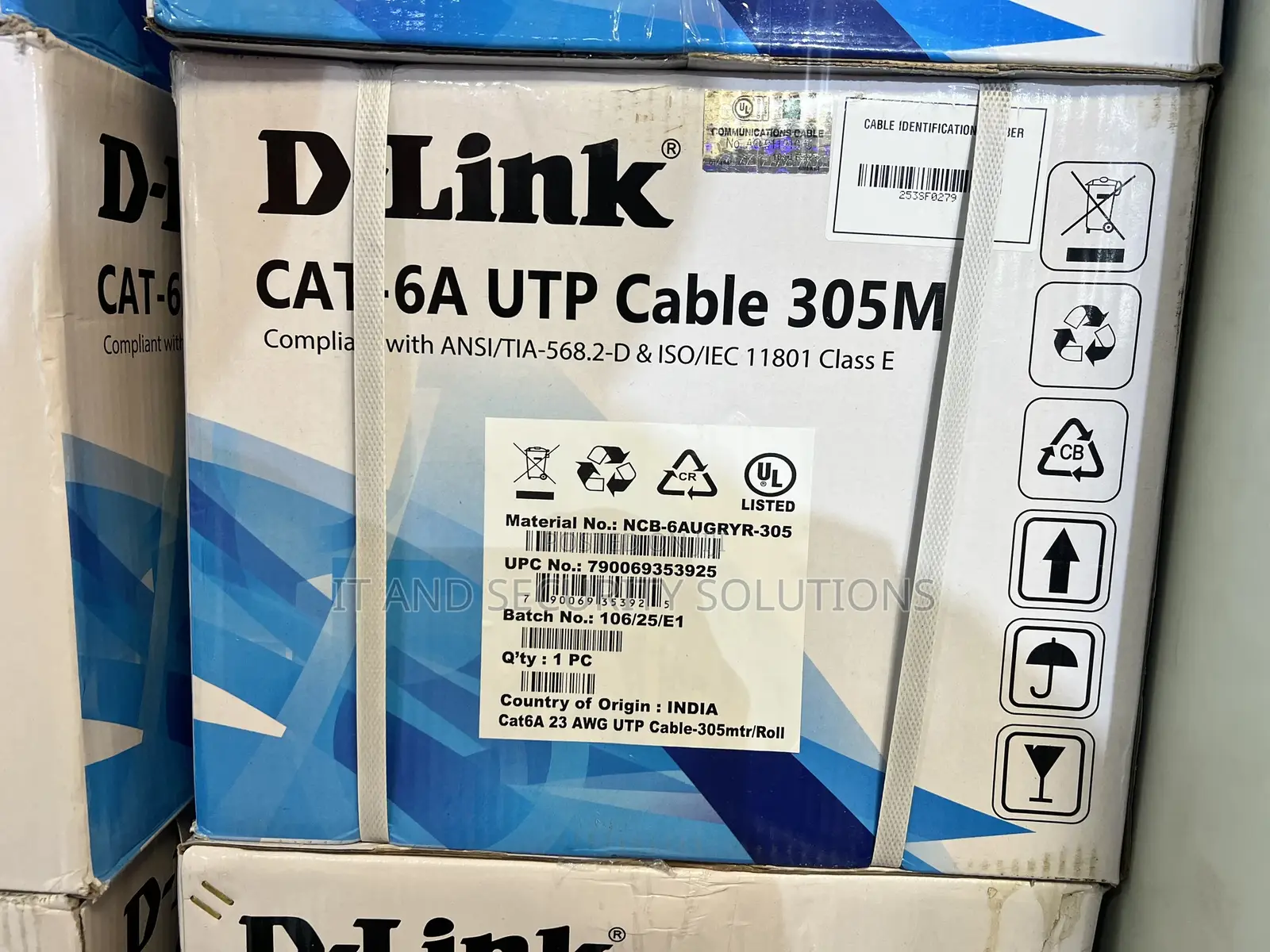 D-Link Network Cable Cat6a Original Full Copper
