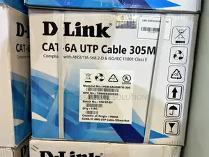 D-Link Network Cable Cat6a Original Full Copper