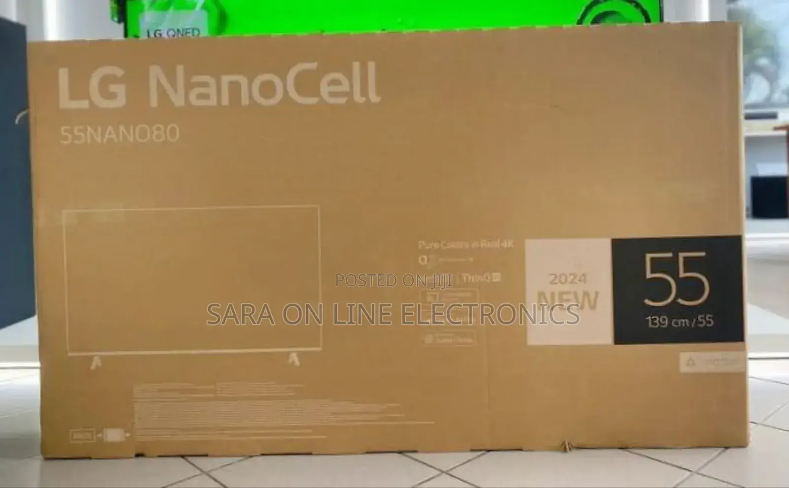 Lg 55" **Nano Cell **New 2024** Free Delivery 10year Warranty