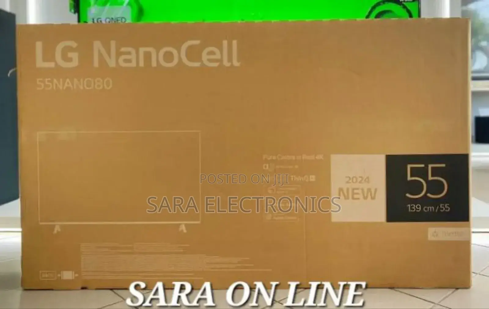 Lg 55" **Nano Cell **New 2024** Free Delivery 10year Warranty