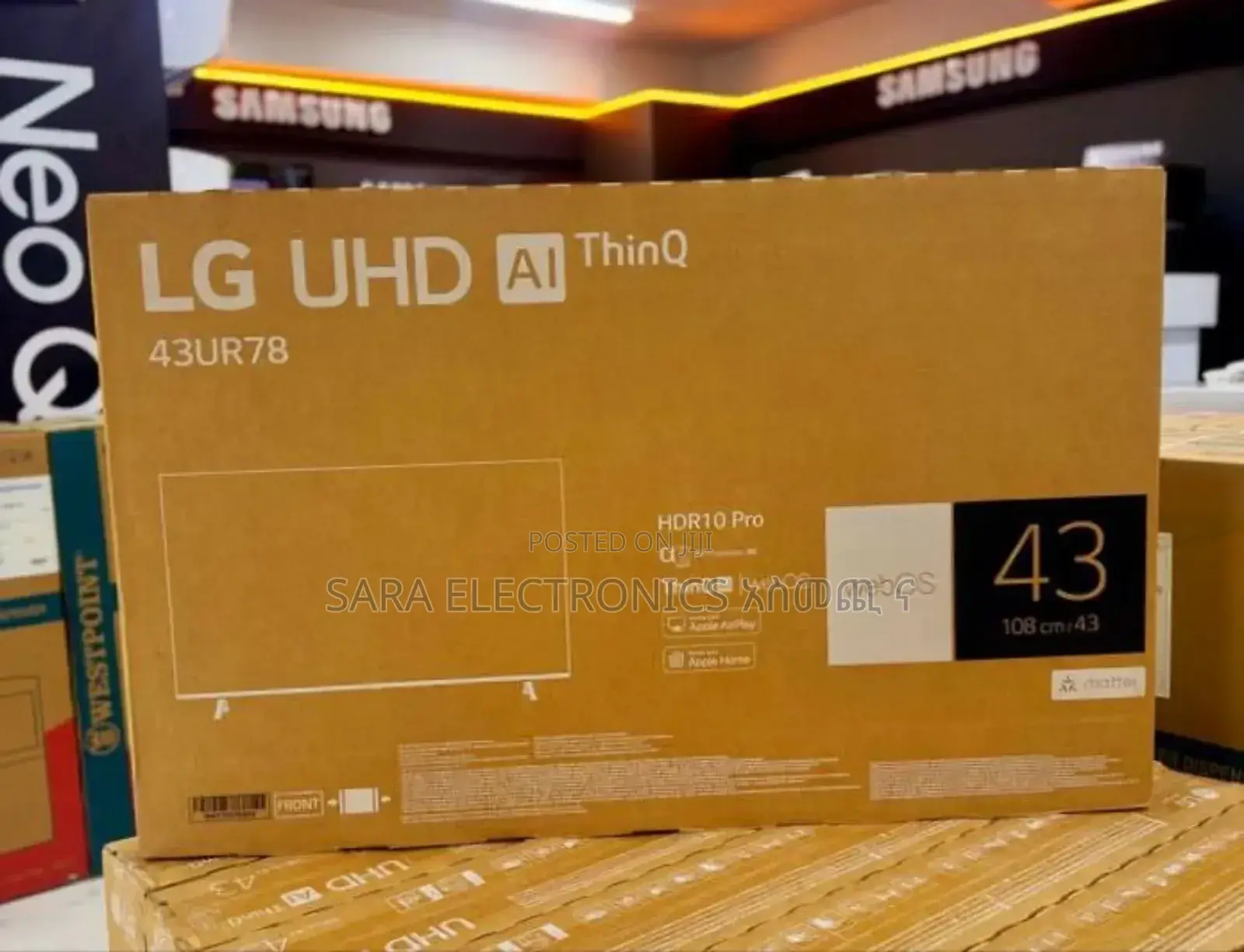 ■Lg 43" Uhd Webos Tv New Model Free Delivery 5_years Warranty Real 
