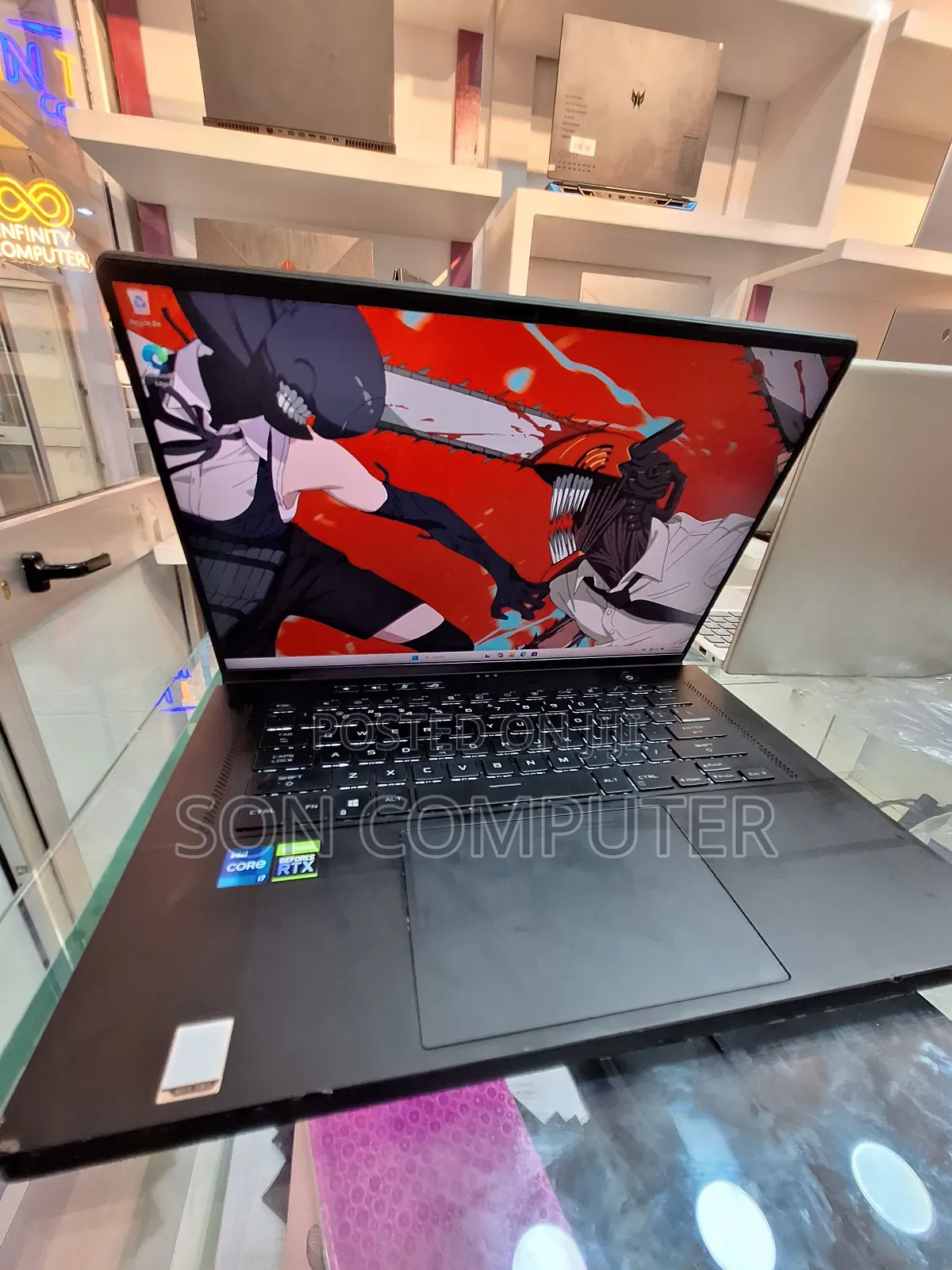 New Laptop Asus ROG Zephyrus M16 GU603HR 16GB Intel Core I7 SSD 512GB