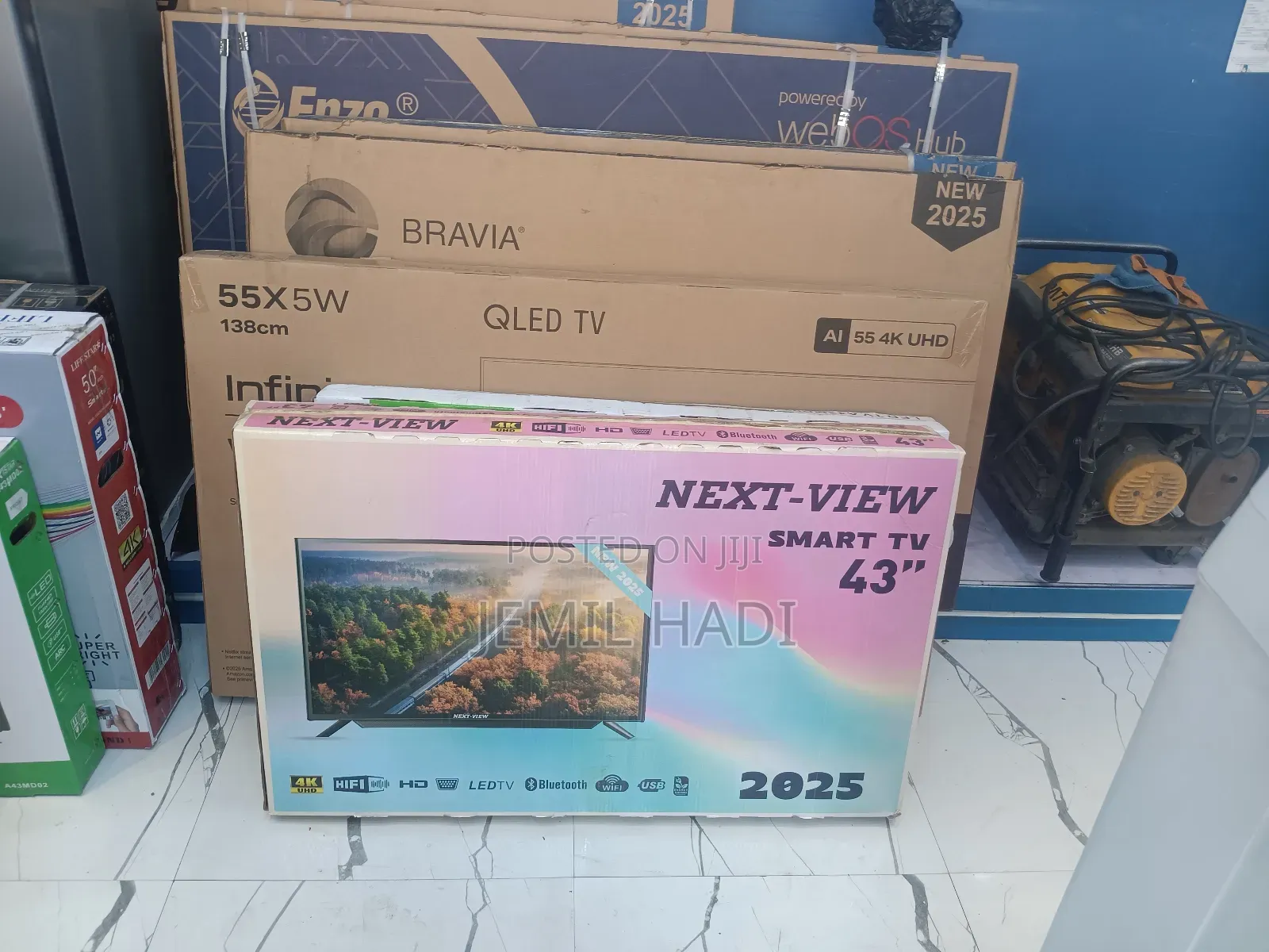 Next View Semart Tv 43 Debel Gelass