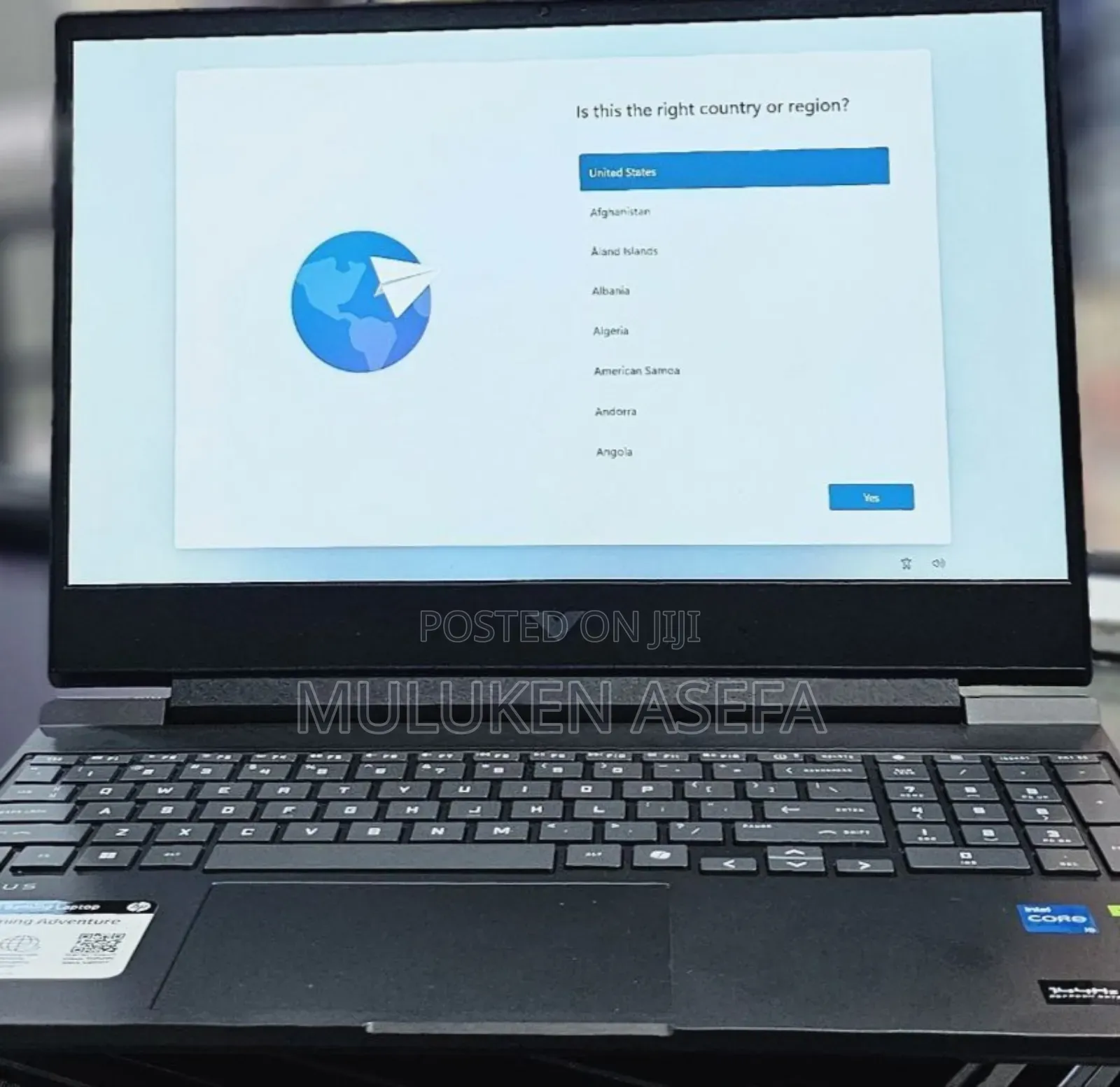 New Laptop HP Victus 15 8GB Intel Core I5 SSD 512GB