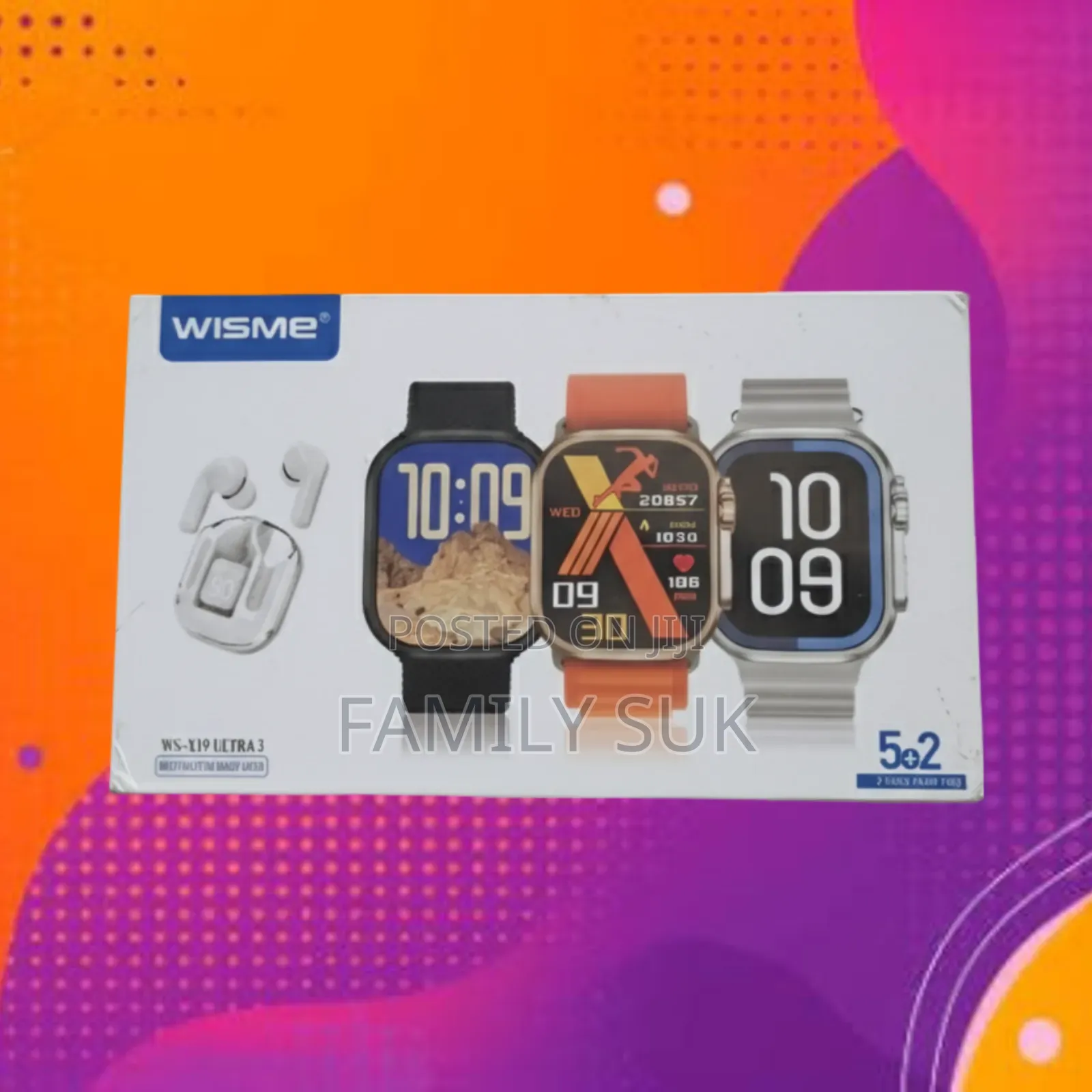 Wisme Wx-X19 Ultra 3 Intuitive Touchscreen Digital Crown