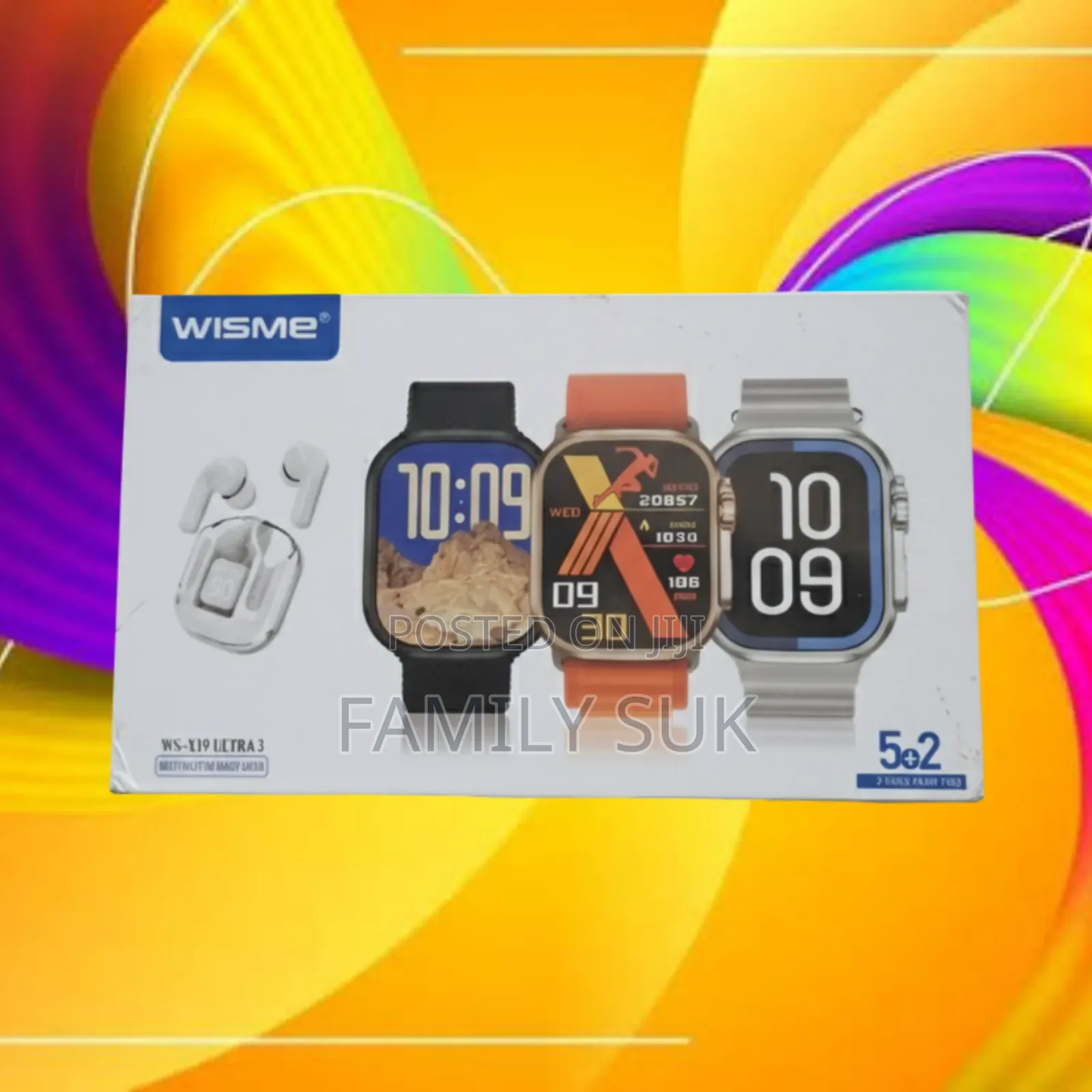 Wisme Wx-X19 Ultra 3 Fitness Tracking With Precision Sensors