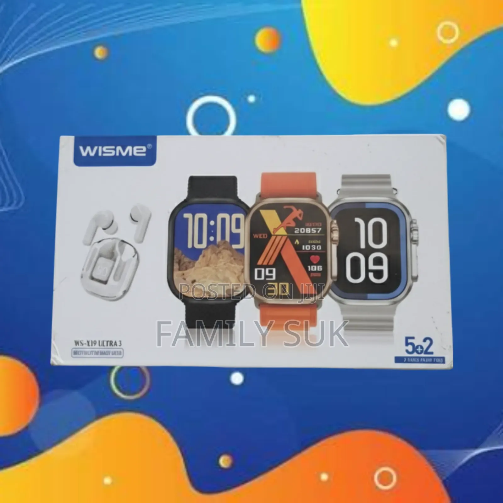 Wisme Wx-X19 Ultra 3 See Notifications Clearly on Hd Display