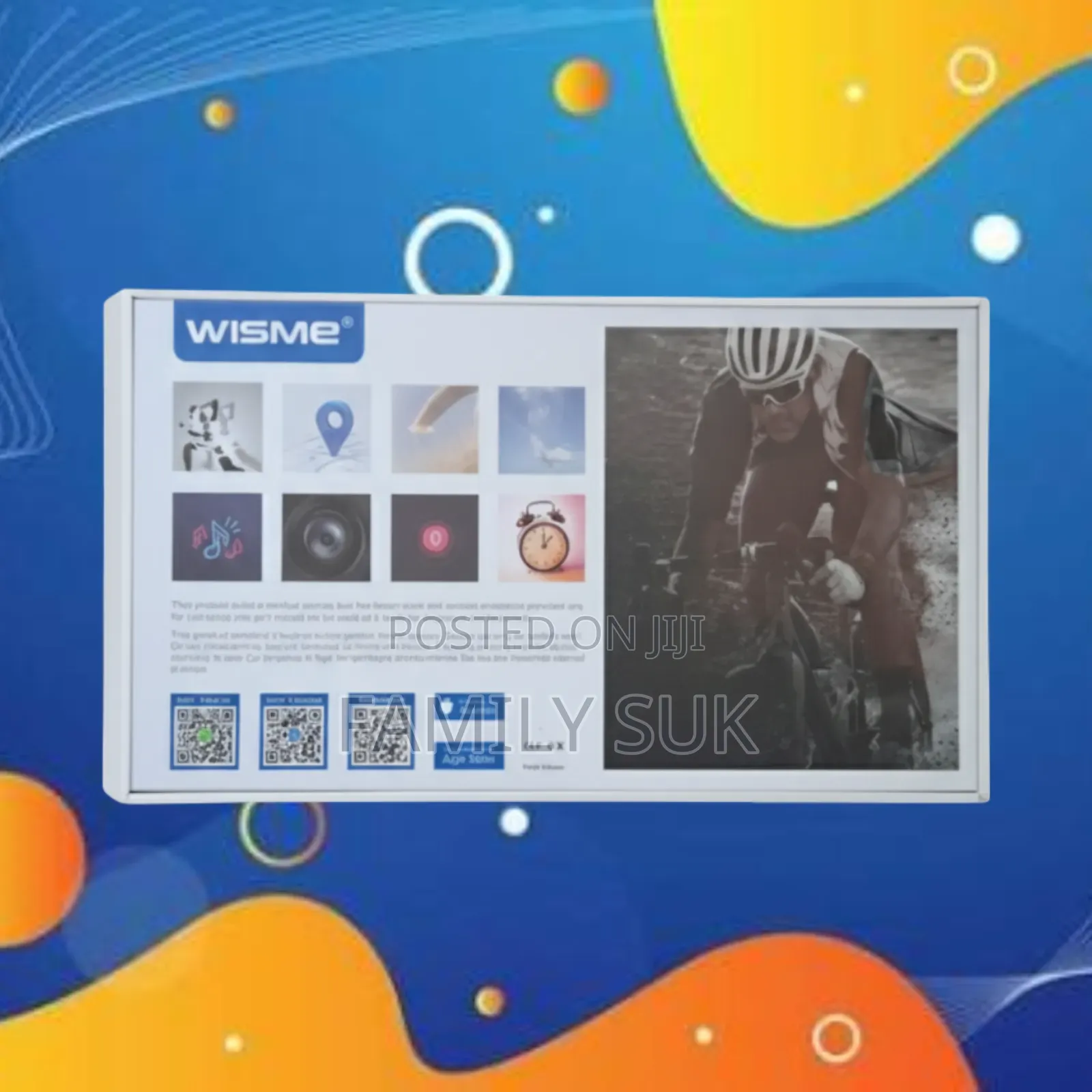 Wisme Wx-X19 Ultra 3 See Notifications Clearly on Hd Display