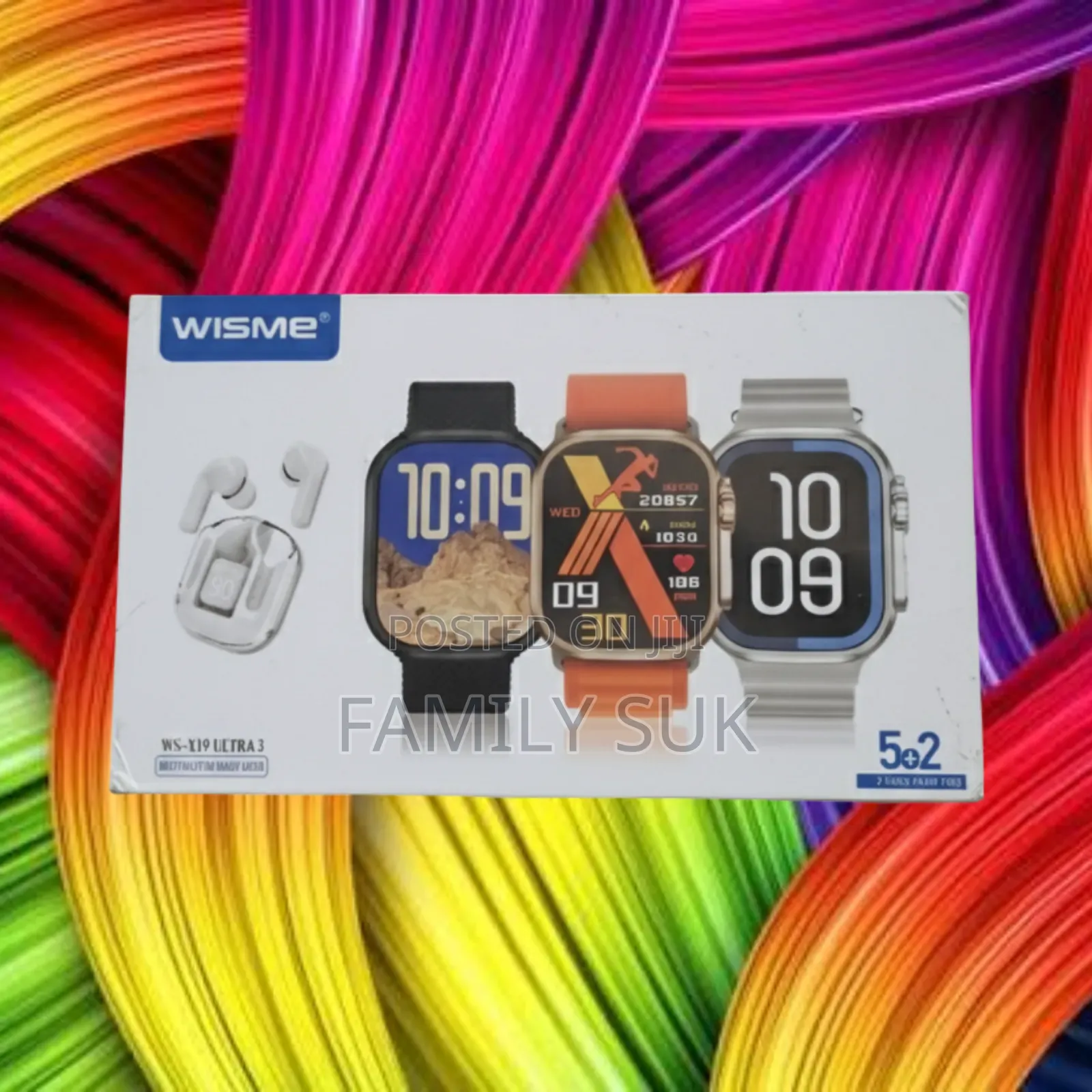 Wisme Wx-X19 Ultra 3 Advanced Health Metrics on Your Wrist