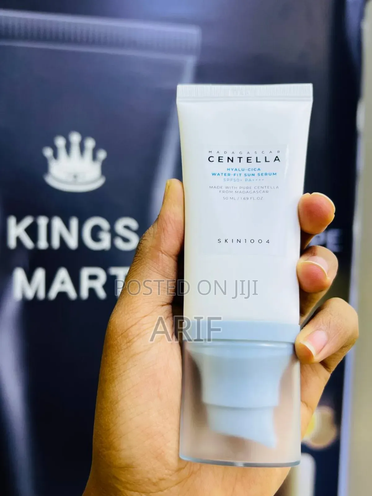 Madagascar Centella Hyalu Cica Waterfit Sunscrren 50+