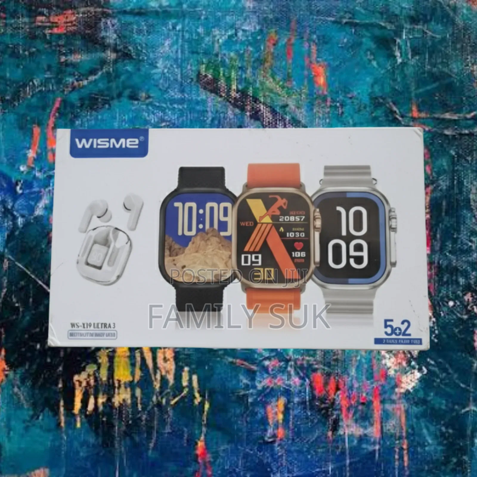 Wisme Wx-X19 Ultra 3 Full-Feature Smart Watch, Unbeatable Value