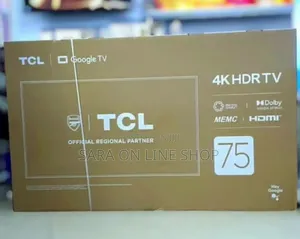 TCL 75" Google Tv New Model □10year Warranty ■Free Delivery