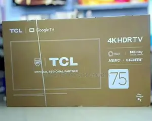 TCL 75" Google QLED TV New Model ◈10_year Warranty ■Free Delivery