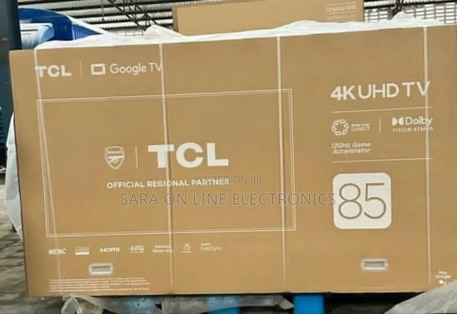 ◇●Tcl 85" Uhd Tv ◇ New Model◇Free Delivery