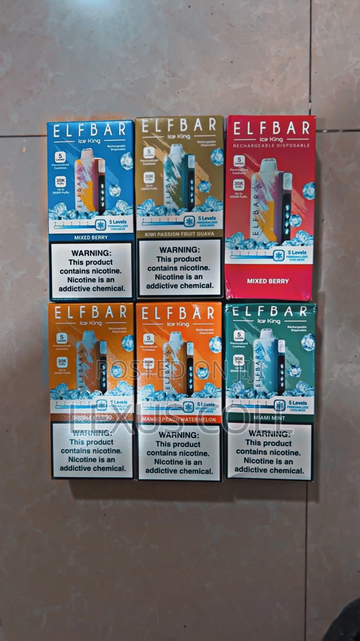 Elfbar Ice King 30,000 Puff Mixed Berries
