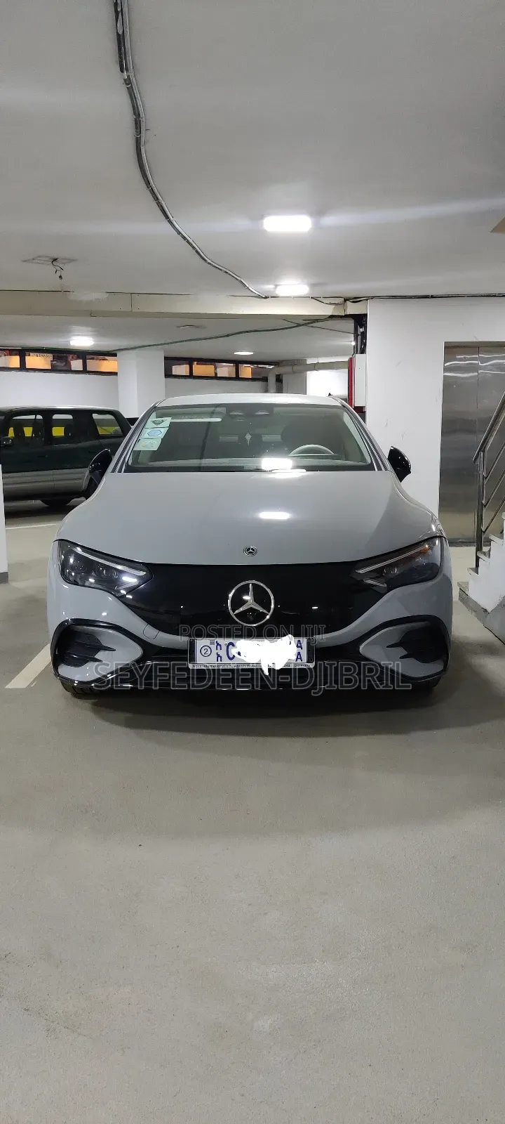 New Mercedes-Benz EQE 2024 White