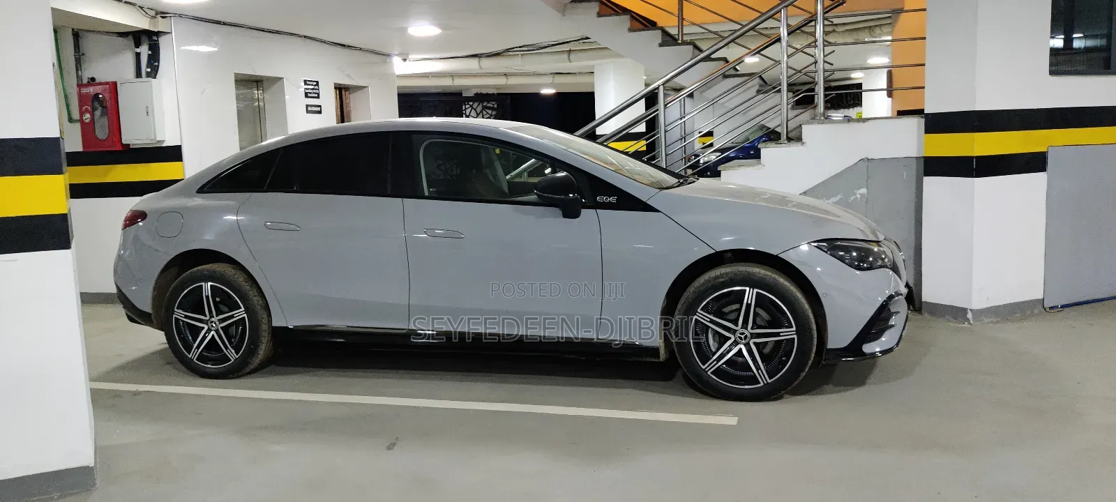 New Mercedes-Benz EQE 2024 White