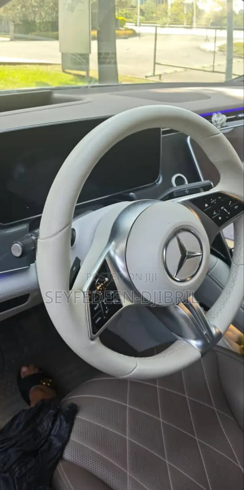 New Mercedes-Benz EQE 2024 White