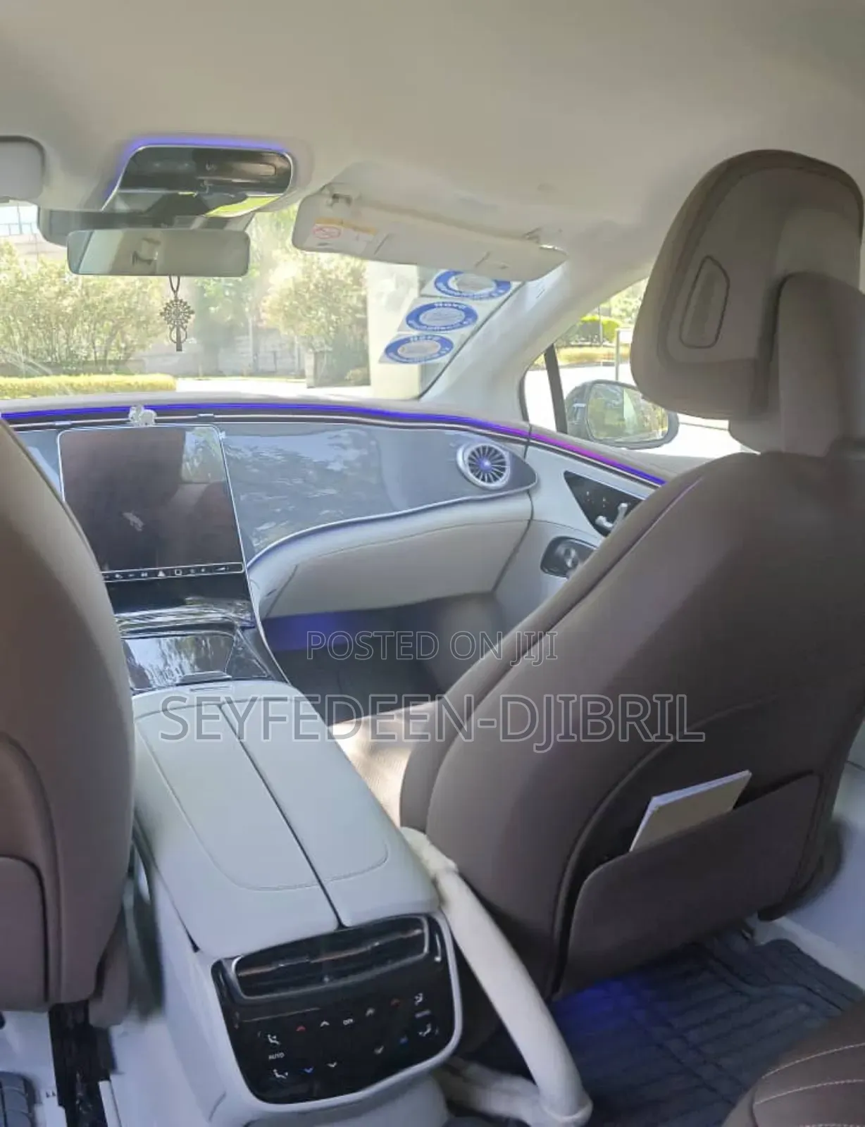 New Mercedes-Benz EQE 2024 White