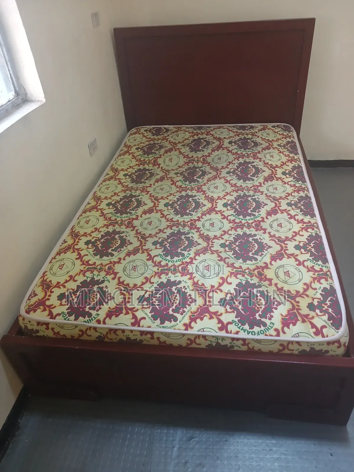 Used 1.20 Bed With Almost New Matters