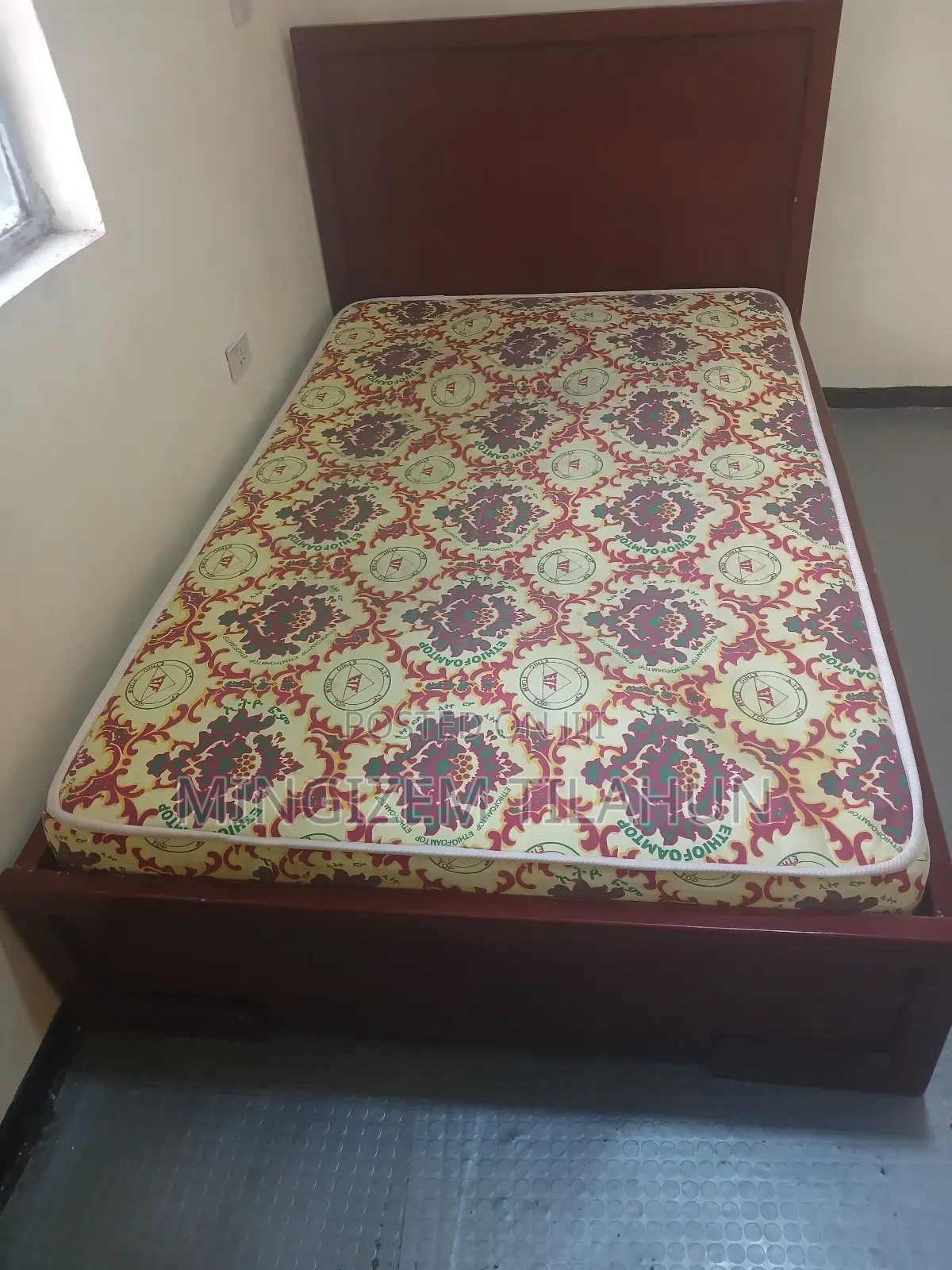 Used 1.20 Bed With Almost New Matters