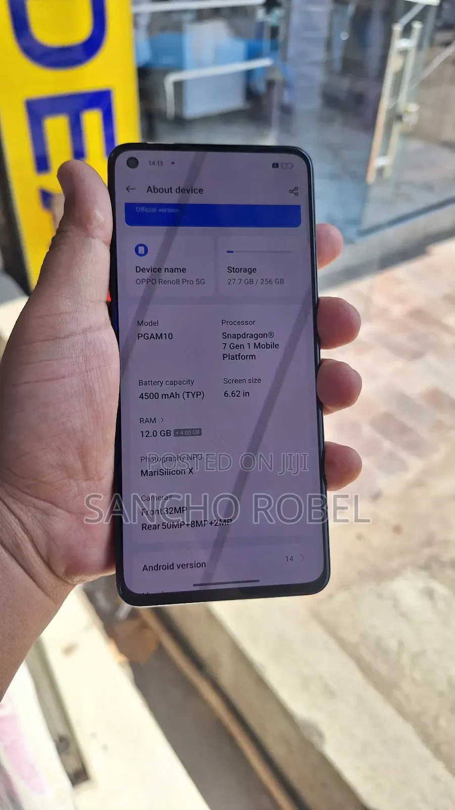 New Oppo Reno8 Pro 256 GB Black