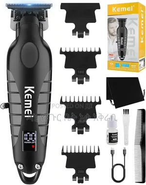 Photo - Kemei Original Hair Clipper 4800 Birr Only