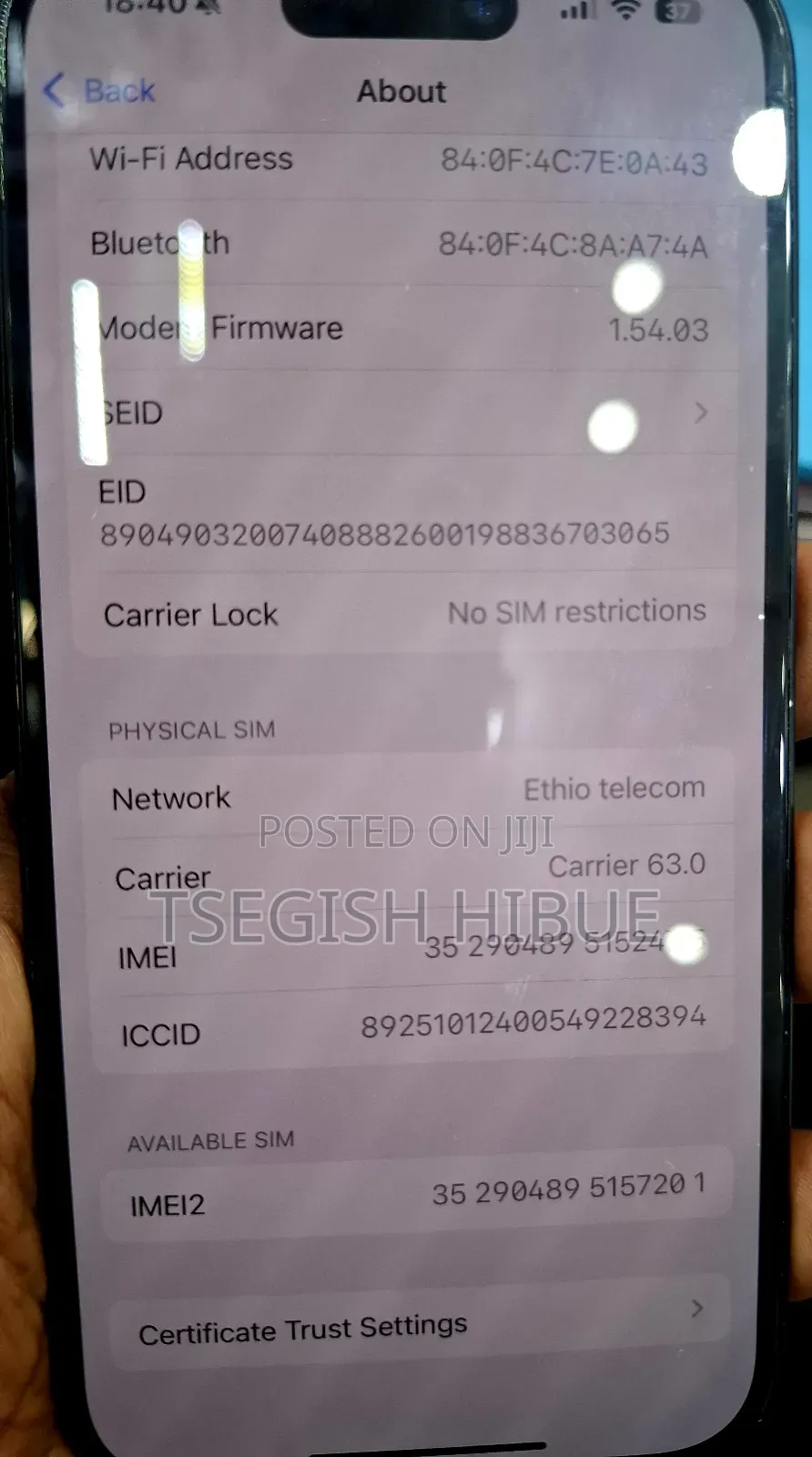 Apple iPhone 16 128 GB Black