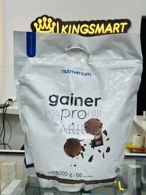 Photo - Gainer Pro Chocolate Flavor 5000gm 66 Serving(Nitriversum Eu Standard)