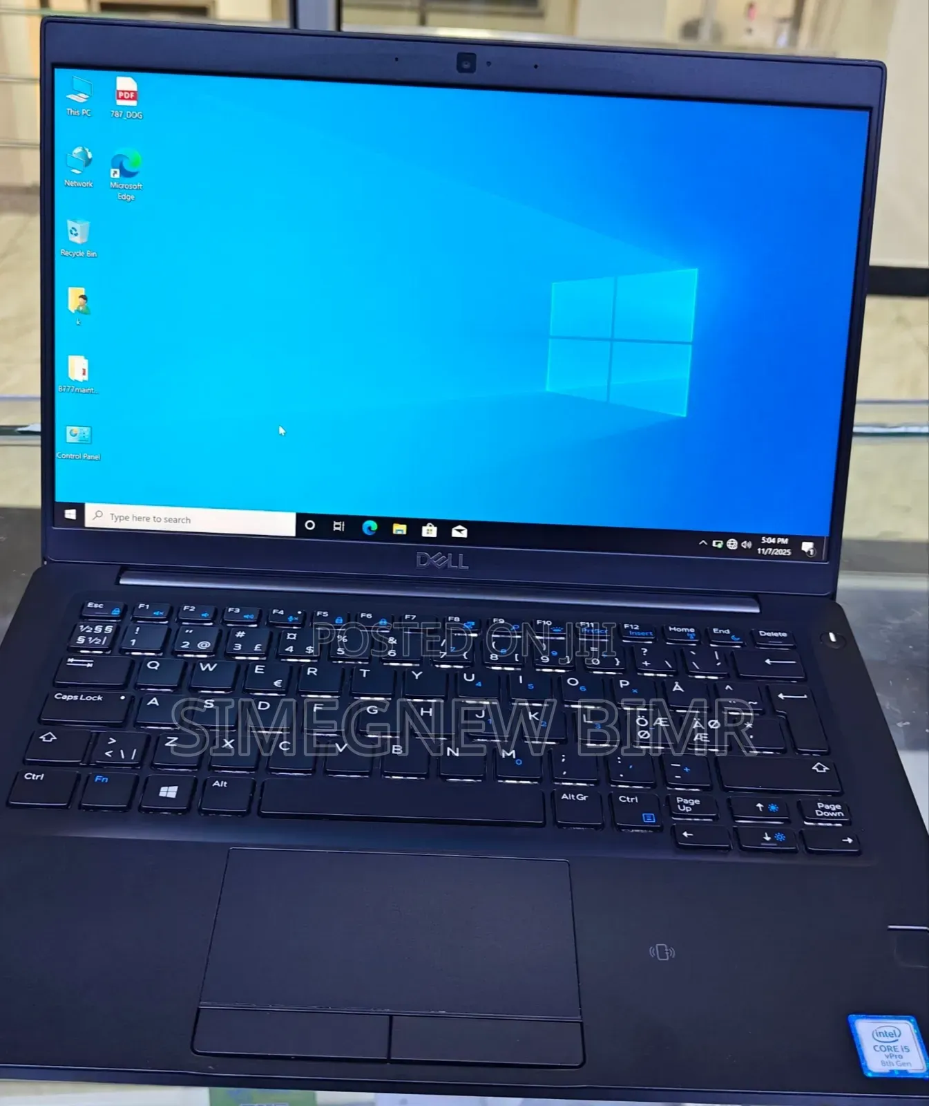 New Laptop Dell Latitude 7390 8GB Intel Core I5 SSD 256GB