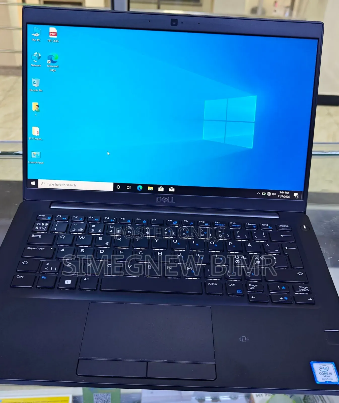 New Laptop Dell Latitude 7390 8GB Intel Core I5 SSD 256GB