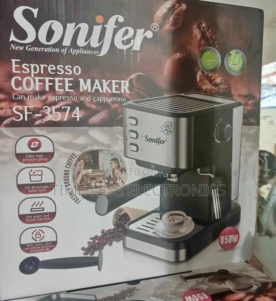Sonifer Coffee Maker – Home‐Barista Ready!